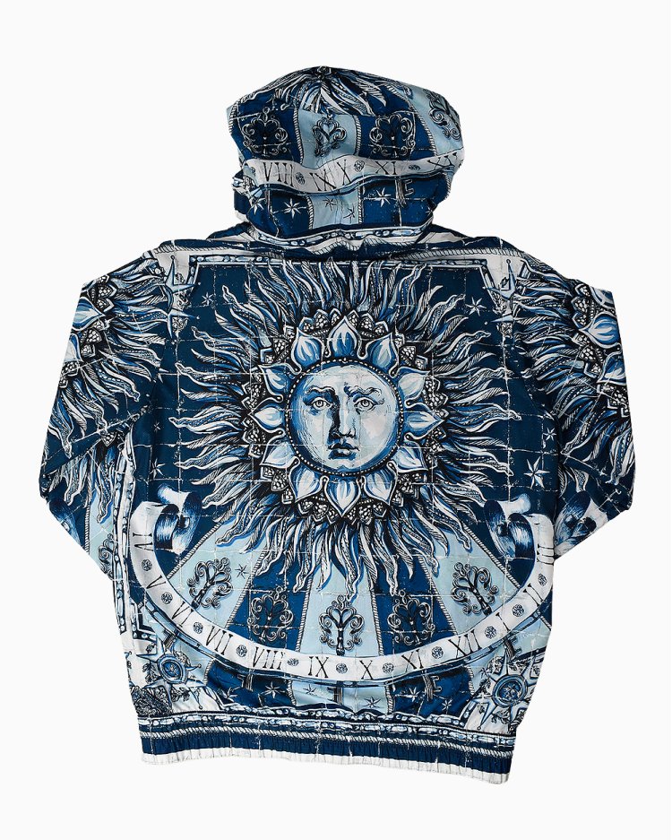 Jaqueta Infantil Dolce & Gabbana Azul Estampada
